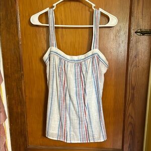 GAP RedWhiteBlue Striped Tank Top NWT